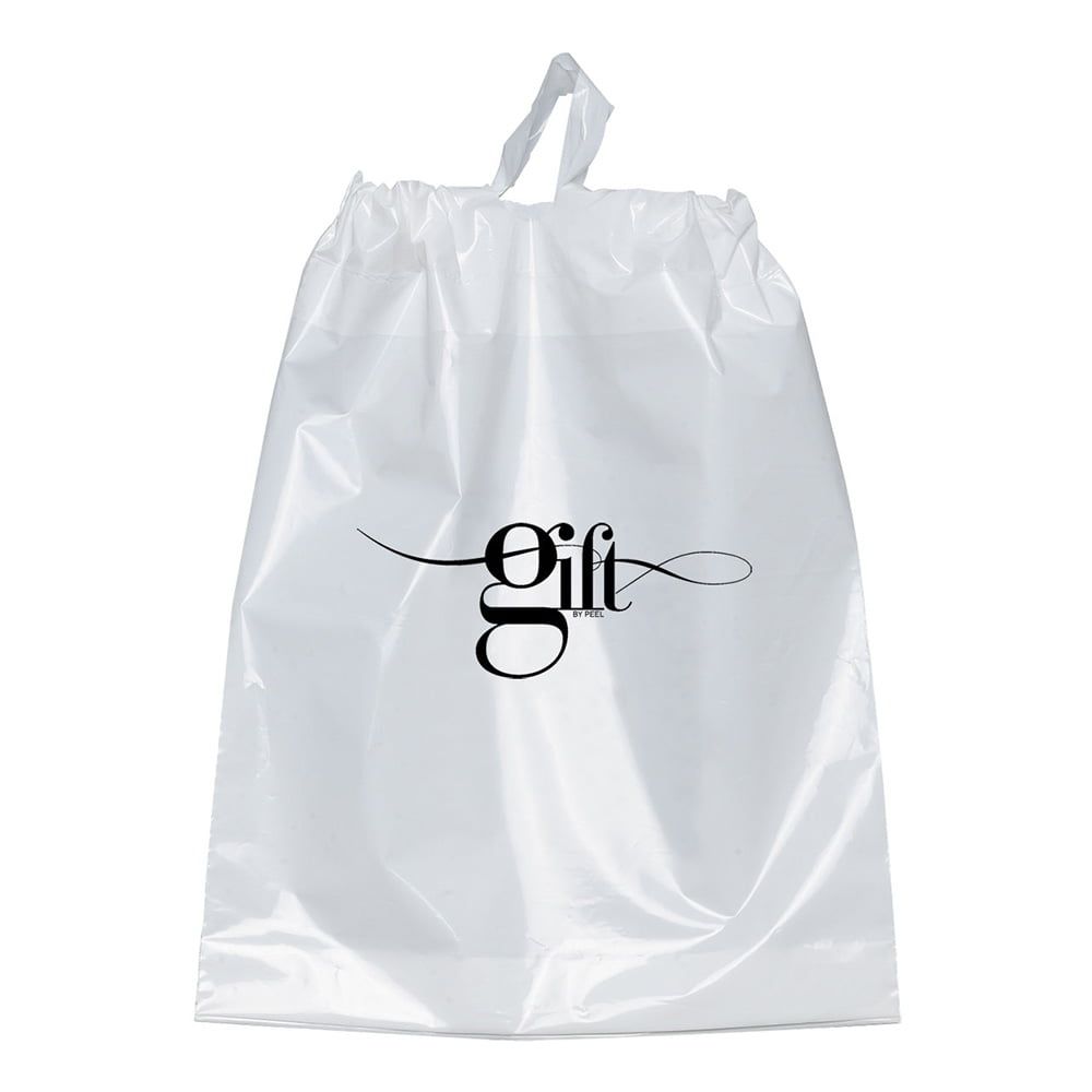 Custom Drawstring Plastic Bags