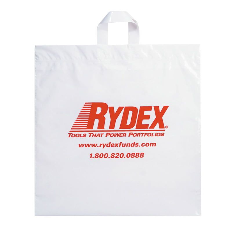 Fused Soft Loop Handle Plastic Bag (20