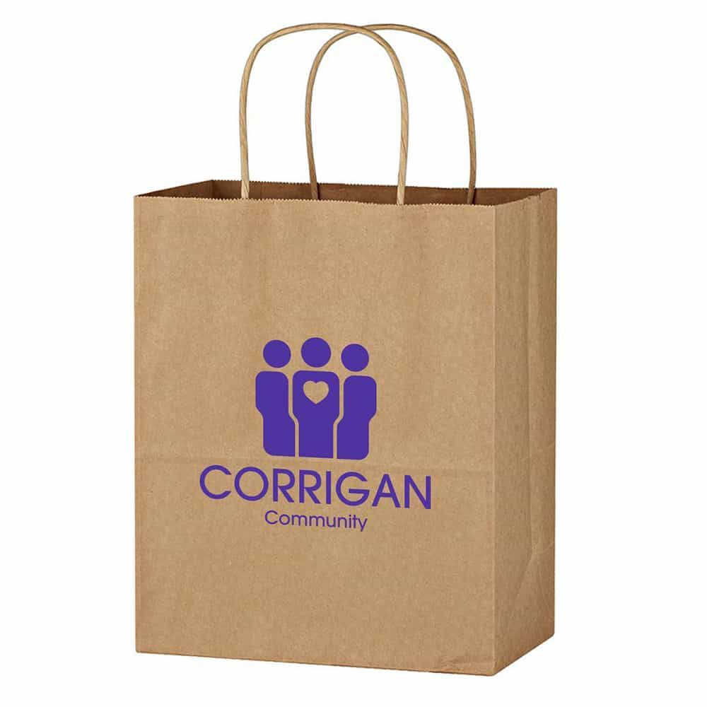 Kraft Paper Brown Wine Bag - 13 x 17