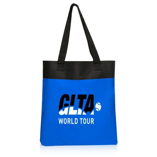 Two Tone Deluxe Tote Bags