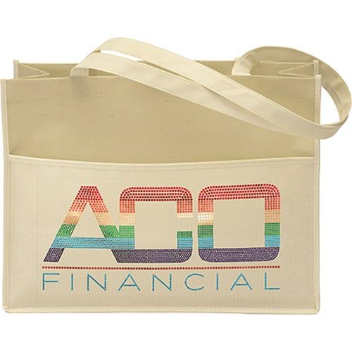 Imprinted Dunes Matte Laminated Tote Bags