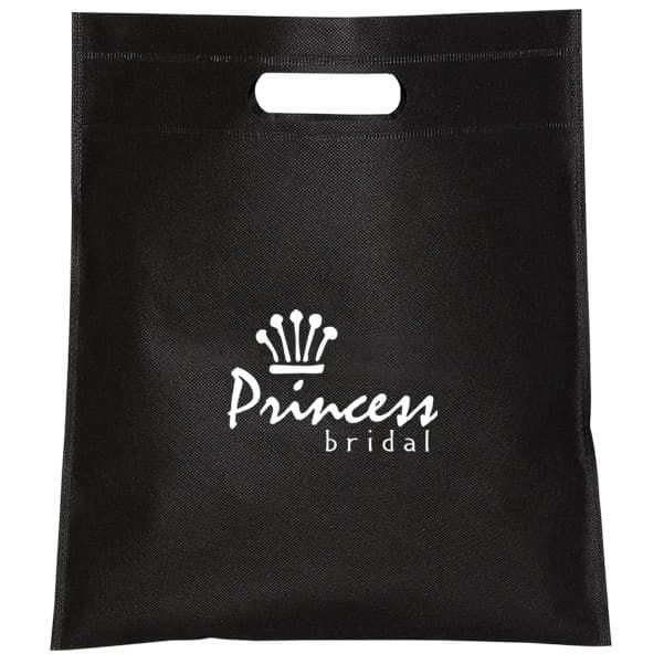 Promotional Non Woven Cut-Out Handle Tote - 14
