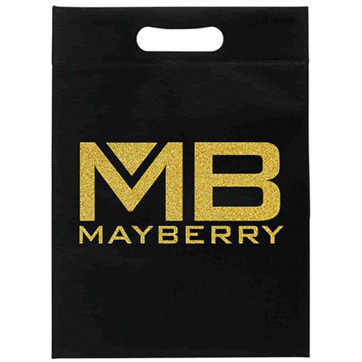 Small NonWoven Die Cut Recycled Tote - 10