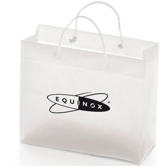 Frosted Euro Tote Custom Tote Bag - 10