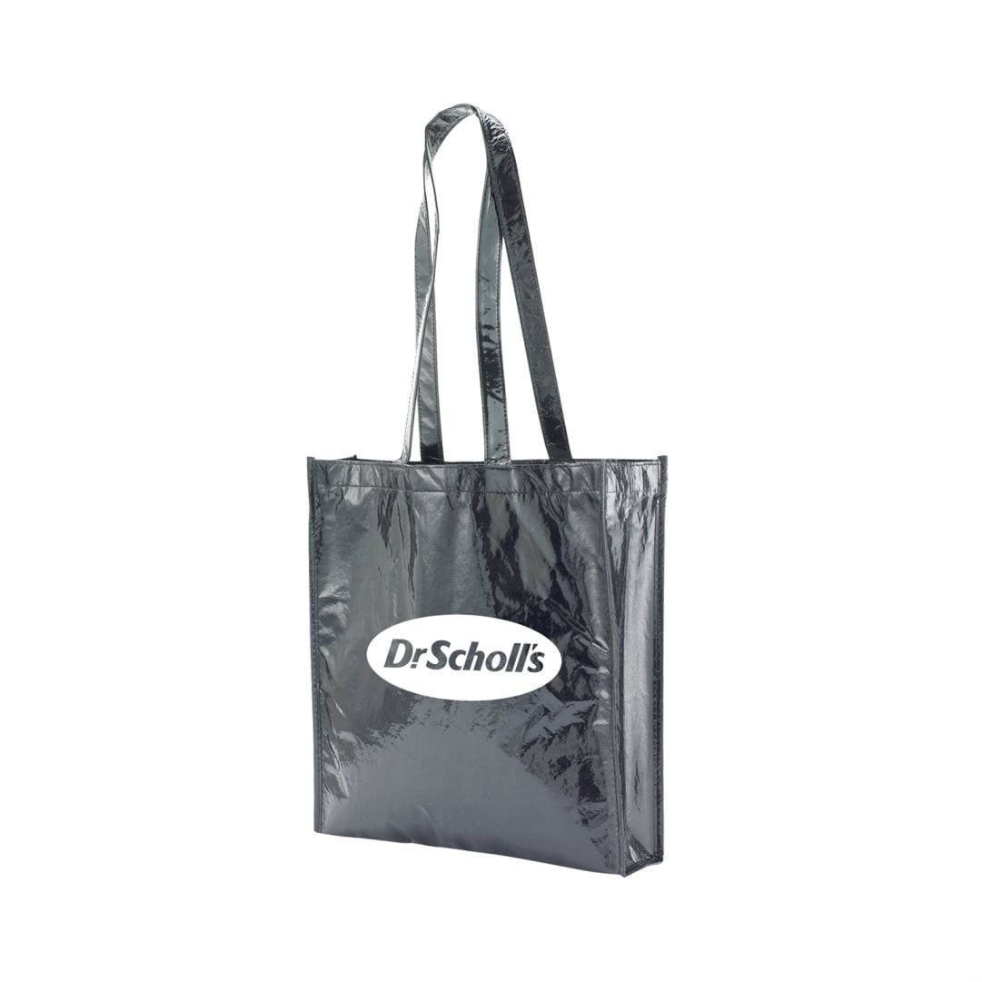 The Festival Metallic Tote - Black