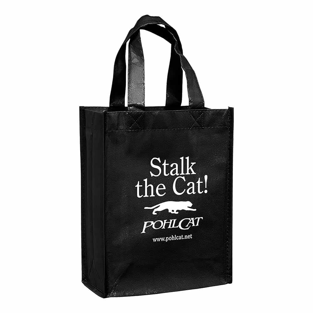 Gloss Laminated Designer Tote Bag 8x4x10