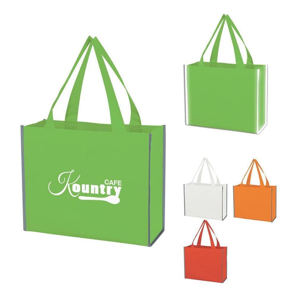 Laminated Reflective Non-Woven Shopper Bag
