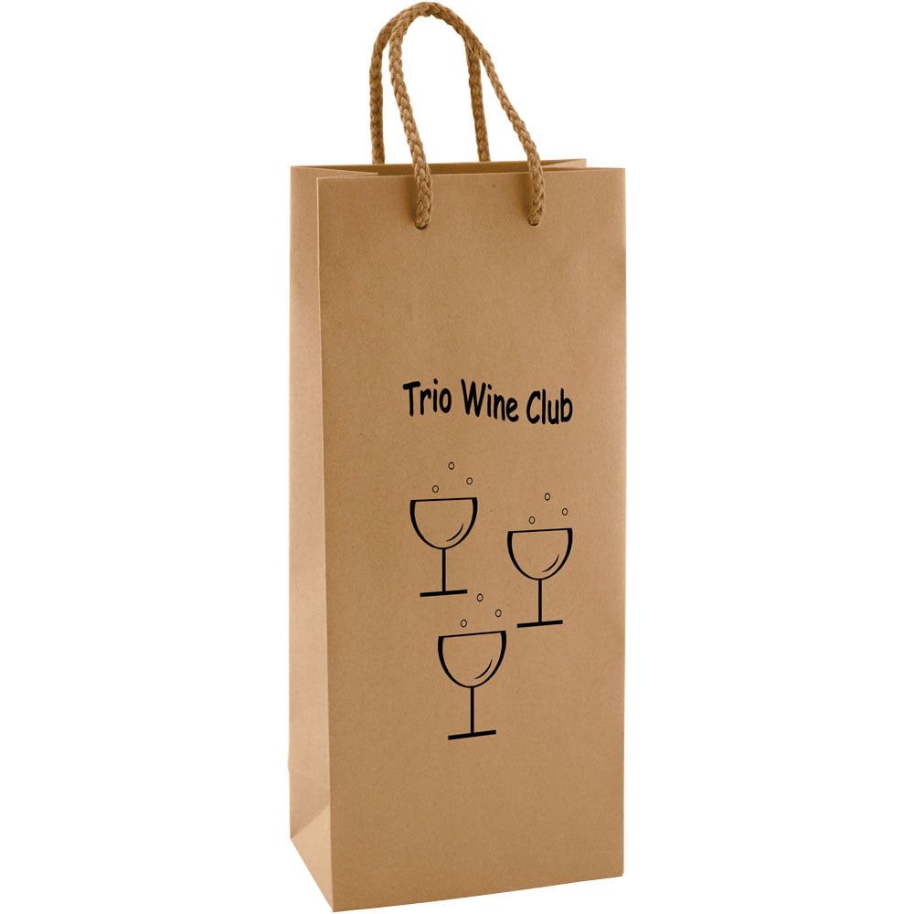 Natural Kraft Eurototes - 5.5 x 3.25 x 13 inch