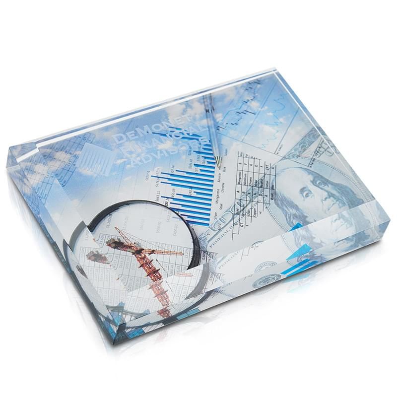 Full Color Business Card Paperweight