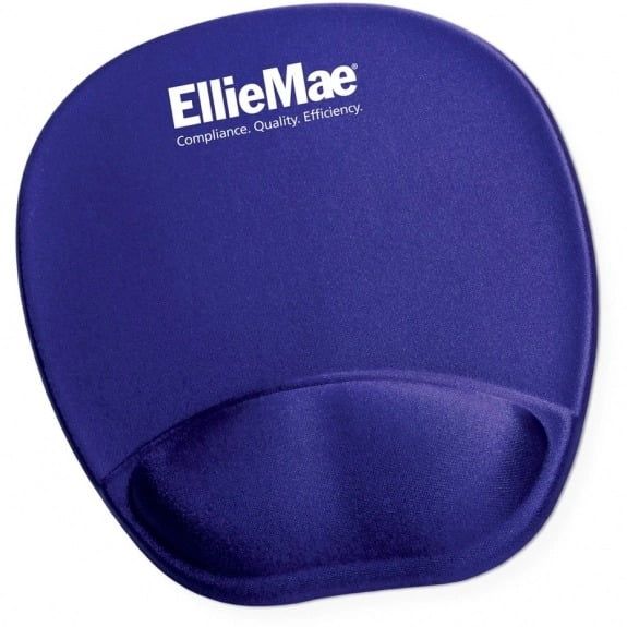 Memory Foam Custom Mouse Pad w/ Wrist Pad - 8.25