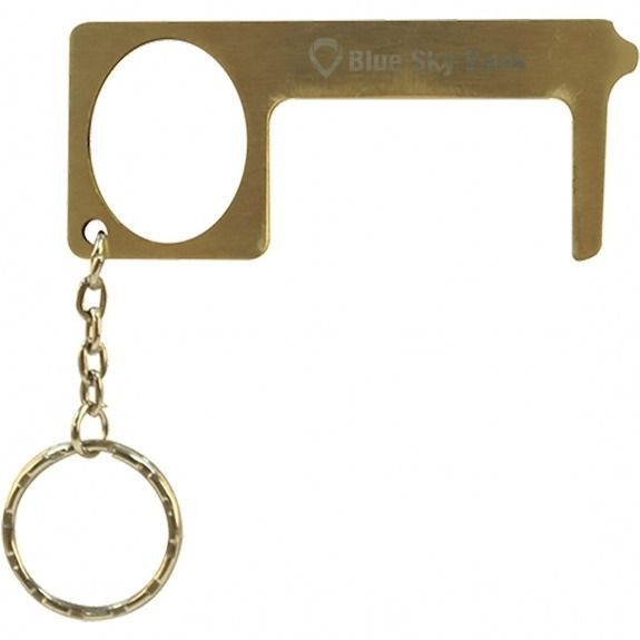 Brass Germ Free Custom Multi-Tool Keychain