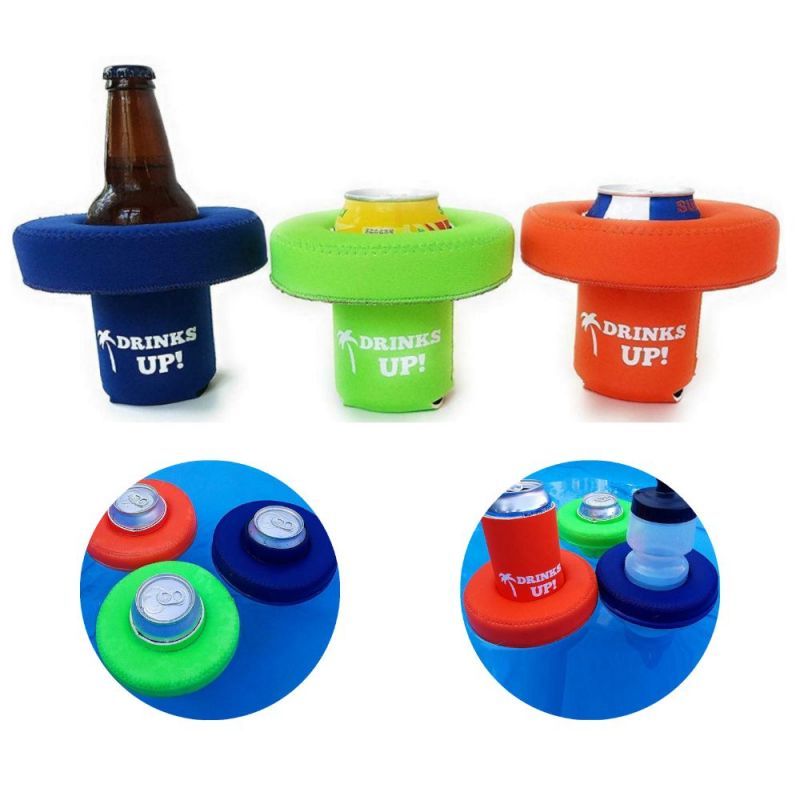 Custom Neoprene Floating Pool Drink Holder