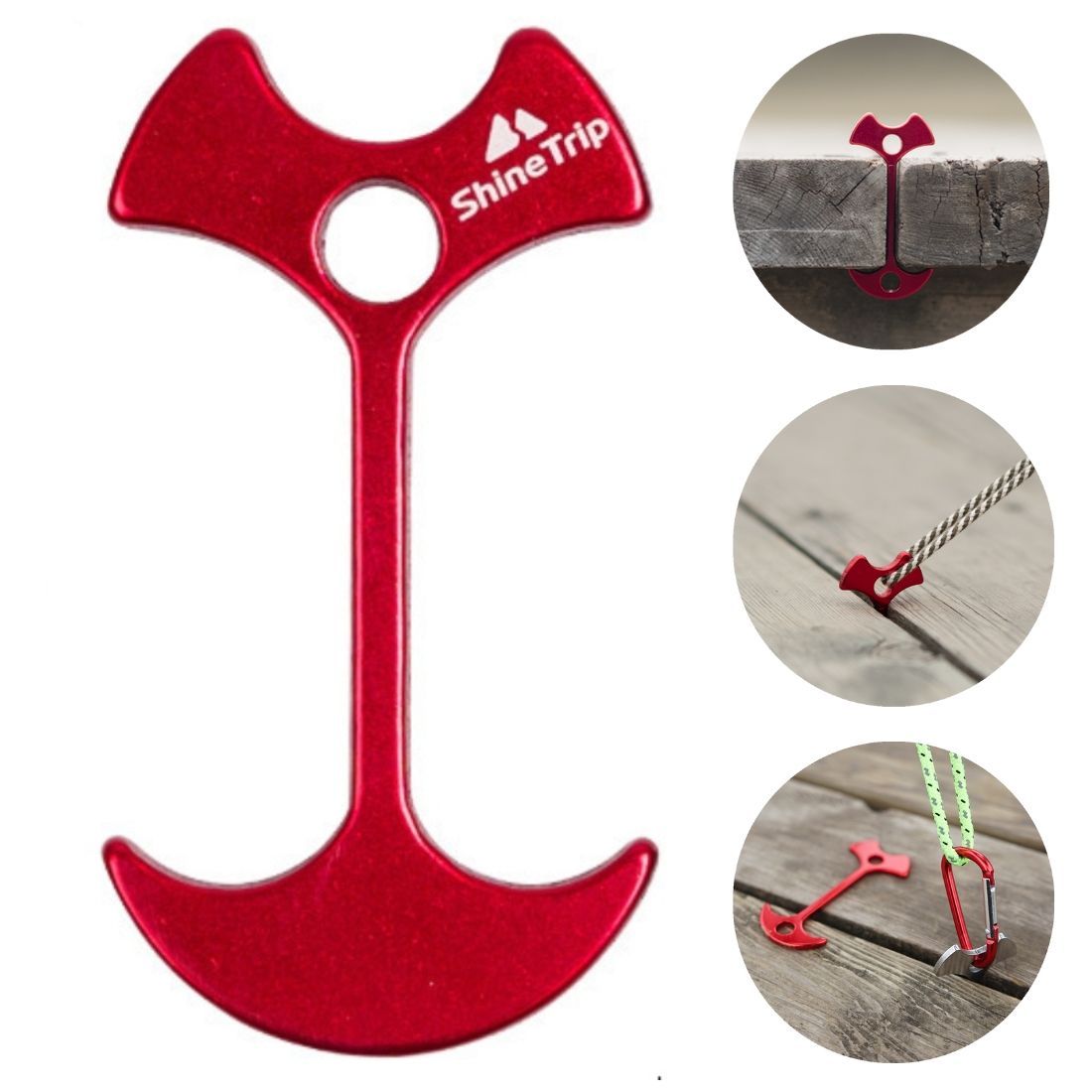 Fishbone Floor Deck Nail Custom Camping Tent Peg