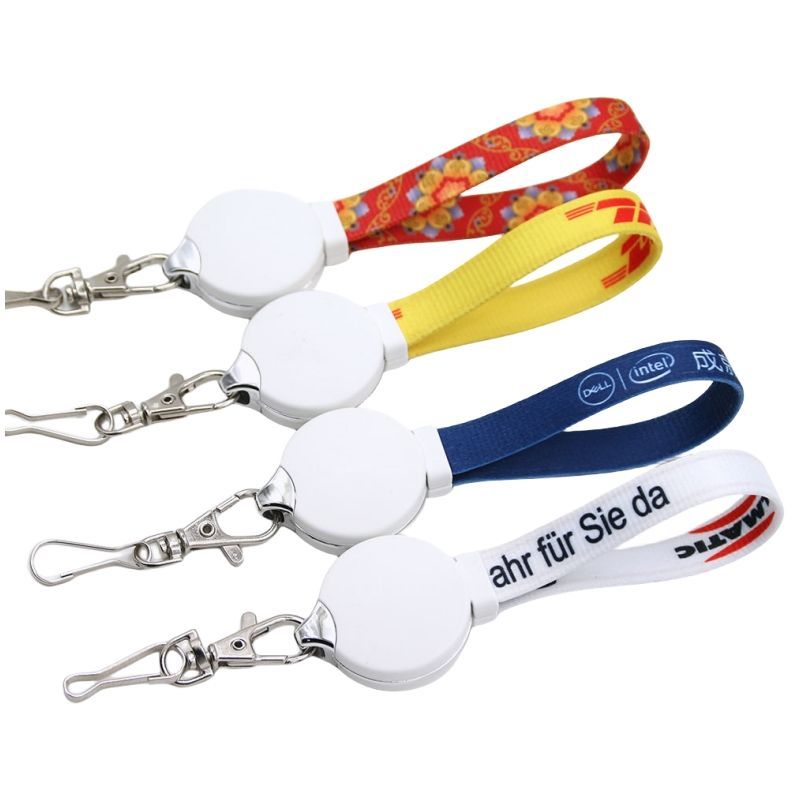 Custom 3-in-1 Charging Cable Lanyard with Clip