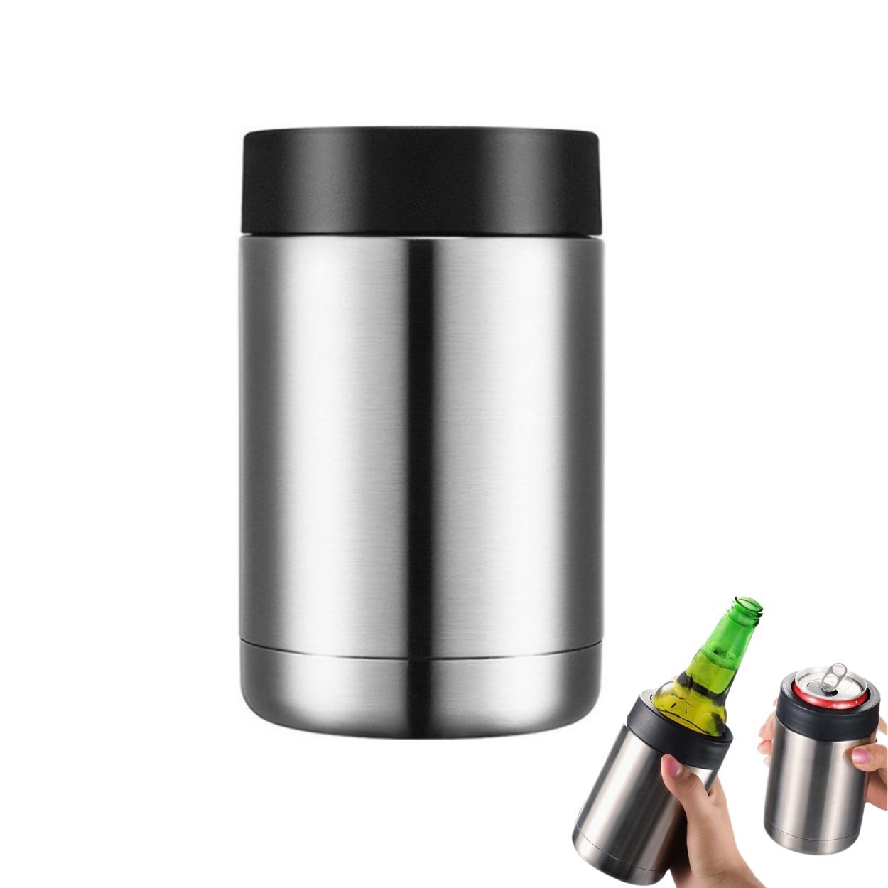 Custom Vacuum Insulated Beer Bottle Holder