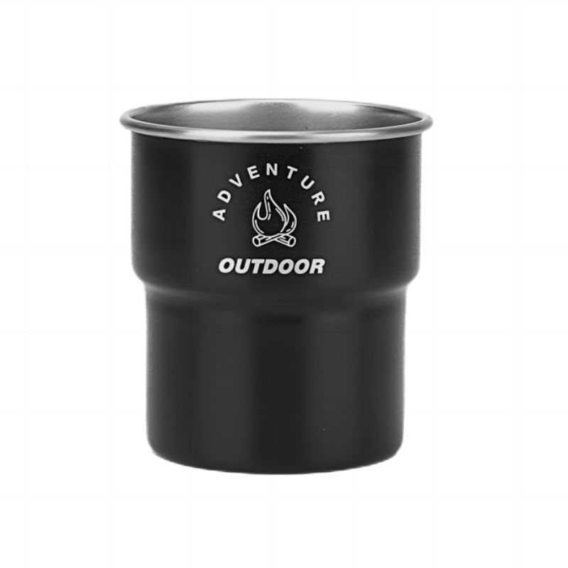 Custom Stackable 10 oz Stainless Steel Camping Cup