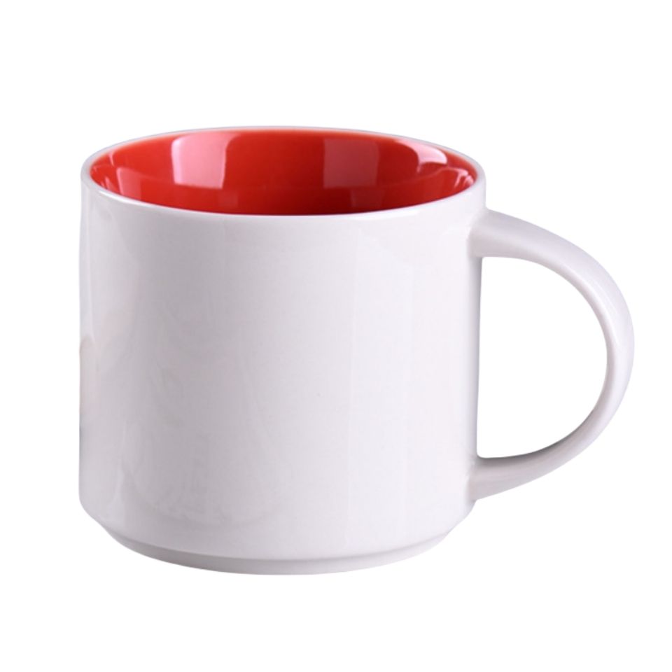 Custom 14 oz Inner Colored Ceramic Coffee Mug