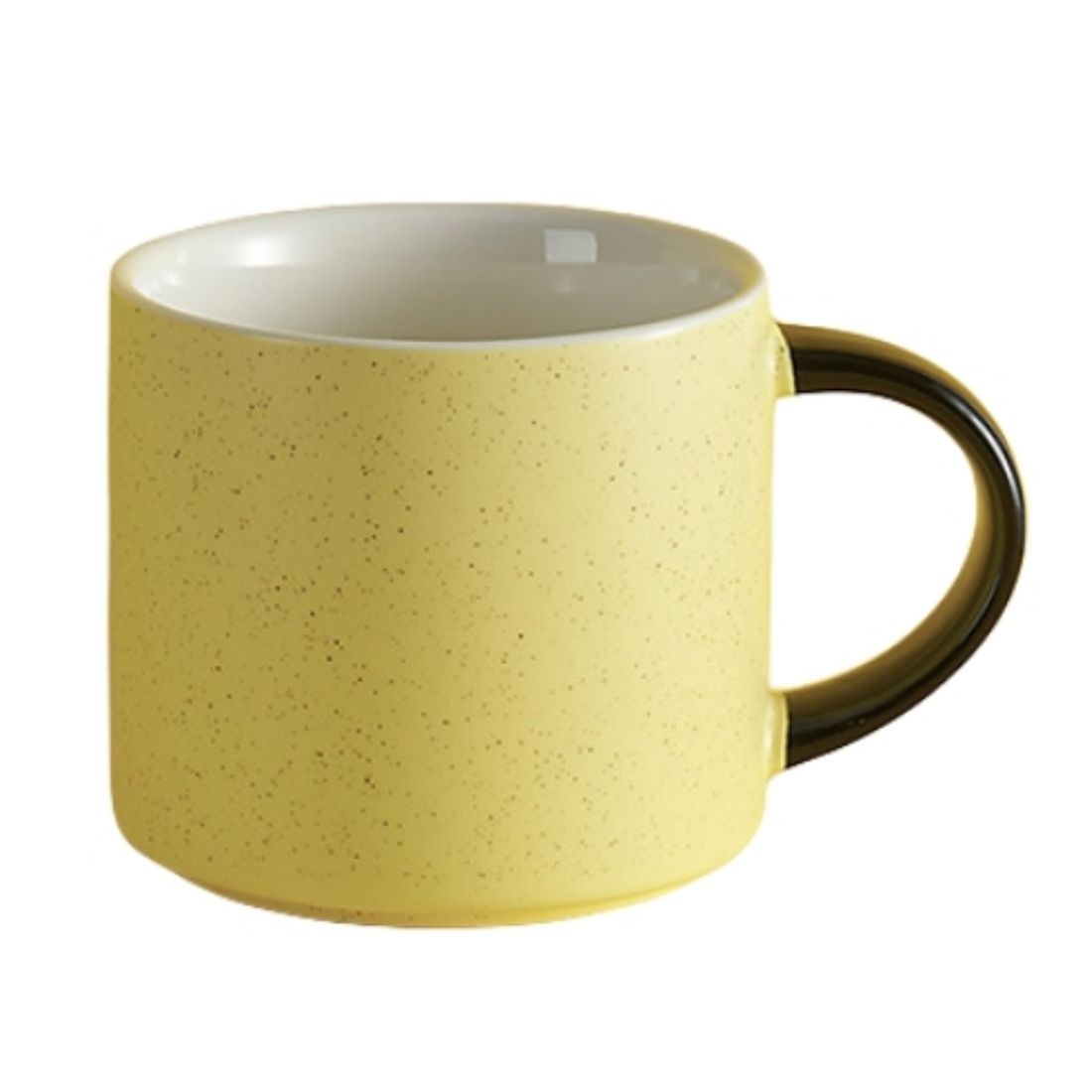 Custom 14 oz Two-Tone Speckled Ceramic Mug