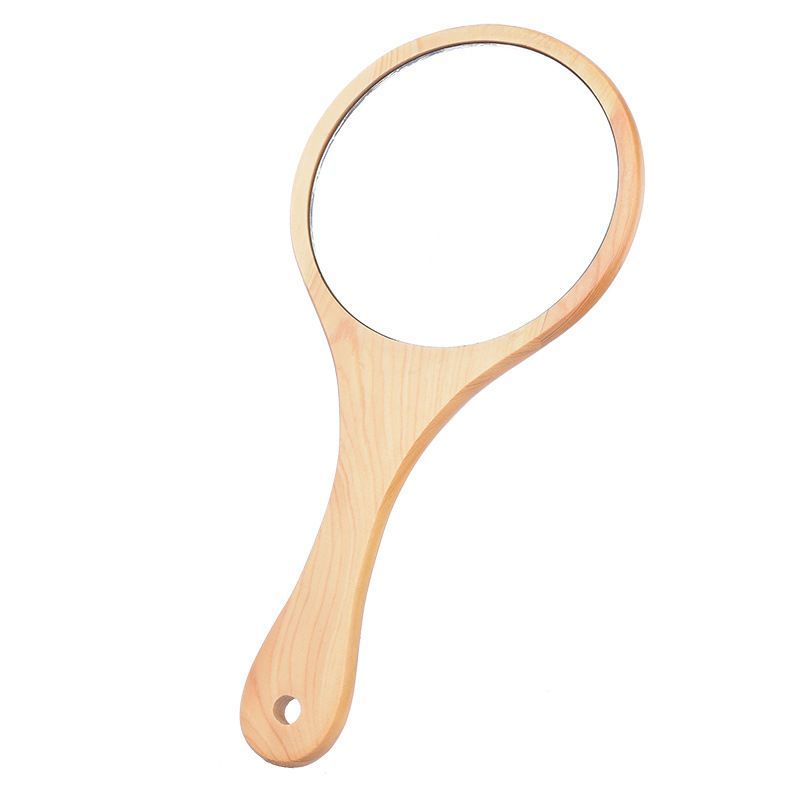 Custom Engraved Bamboo Hand Mirror