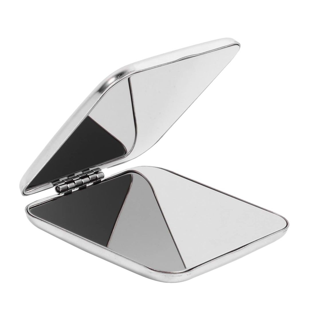 Portable Stainless Steel Travel Makeup Mirror