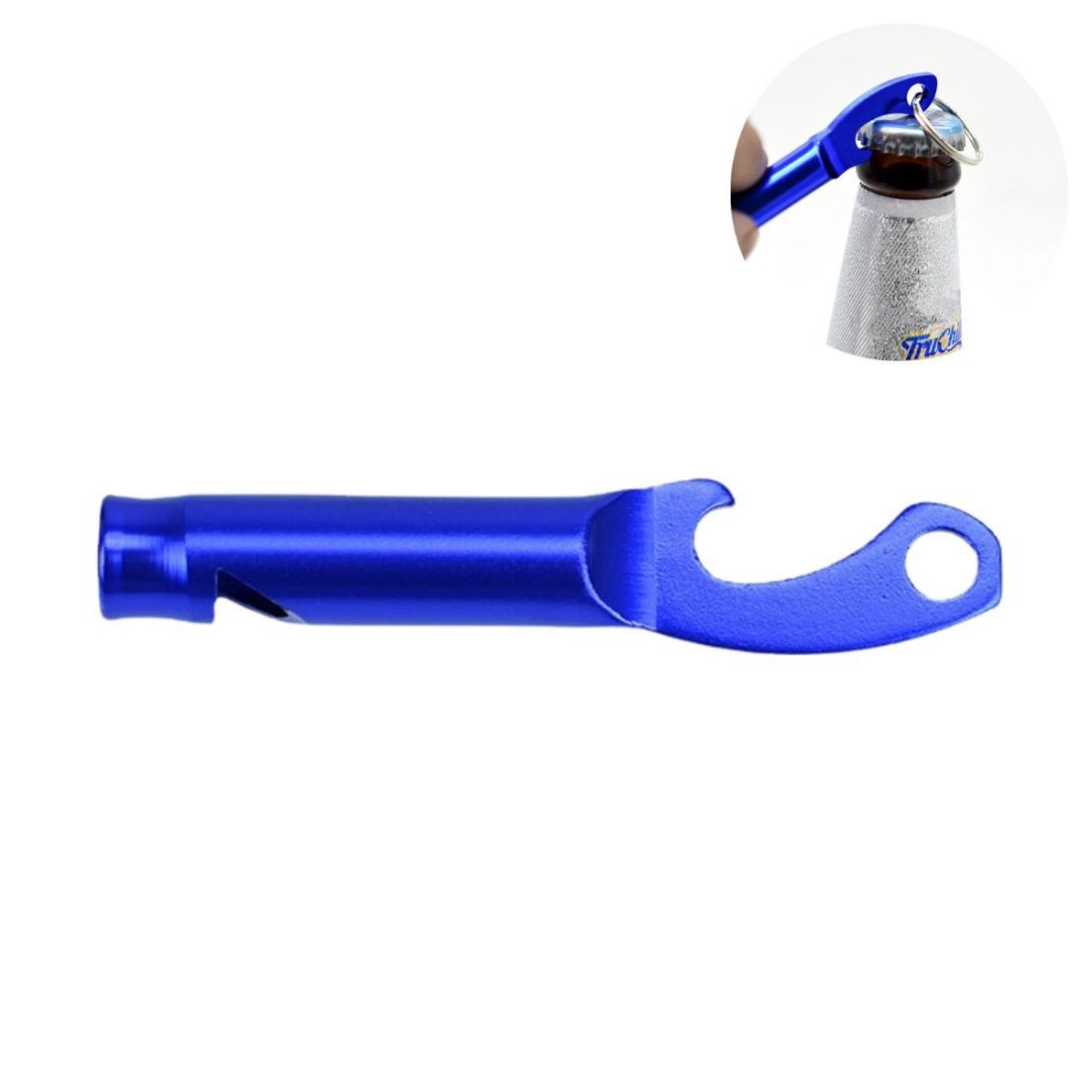 2-in-1 Aluminium Whistle with Bottle Opener