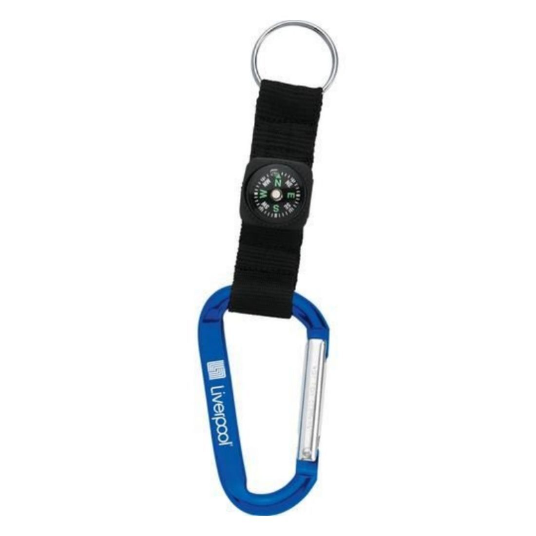 Custom Carabiner Compass Strap Keychain