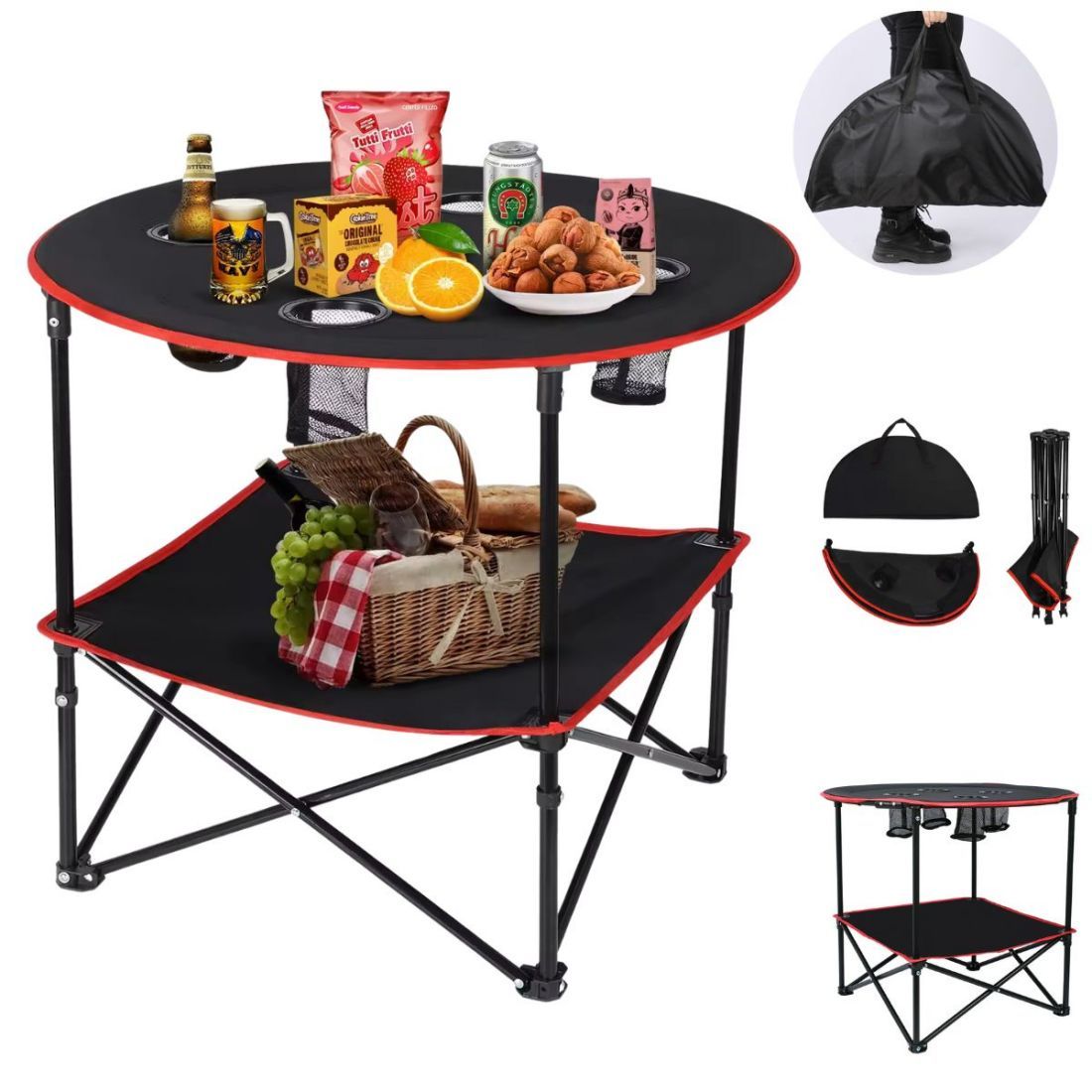 Custom Foldable Camping Picnic Table