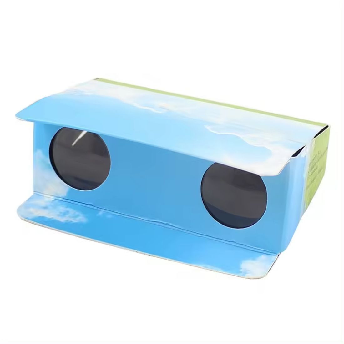 Folding Cardboard Kids Handmade Binocular