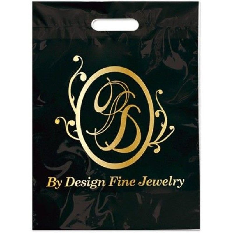 Custom Die Cut Handle Plastic Bag - 9