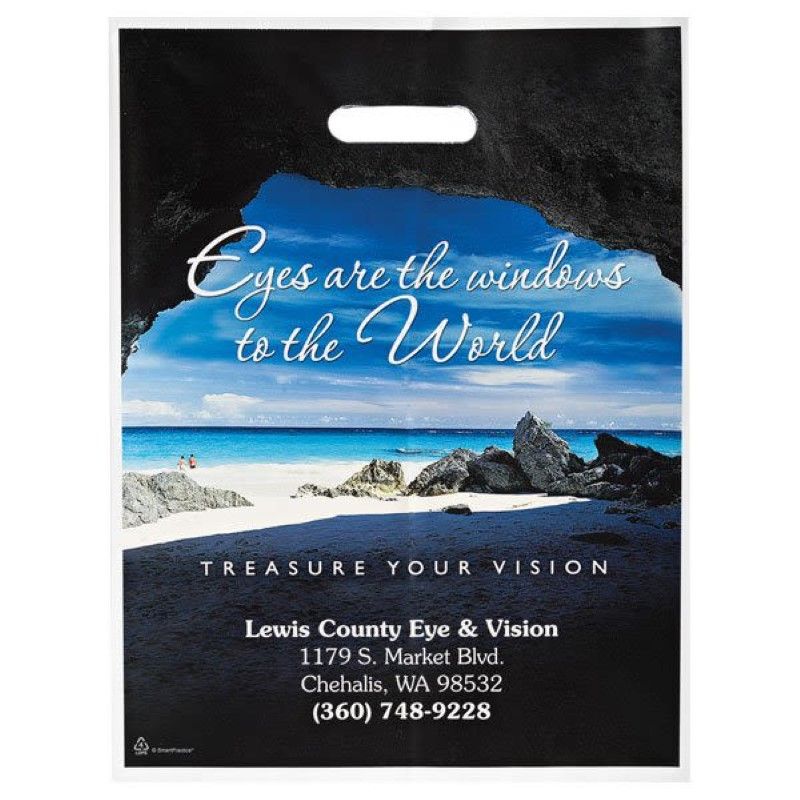 Full Color Printed Die Cut Plastic Bag - 9