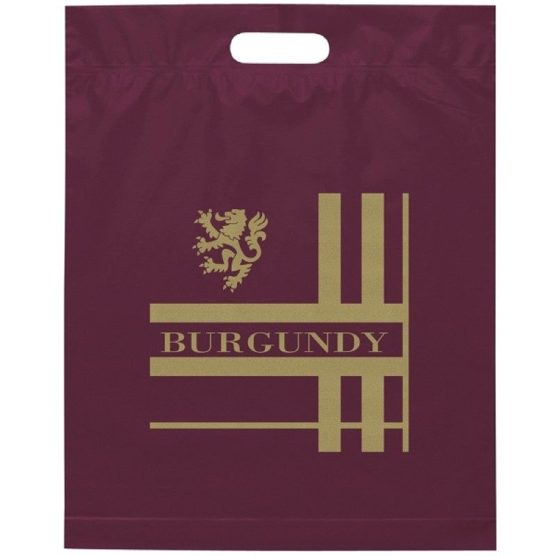 Recycled Die Cut Plastic Bag - 15