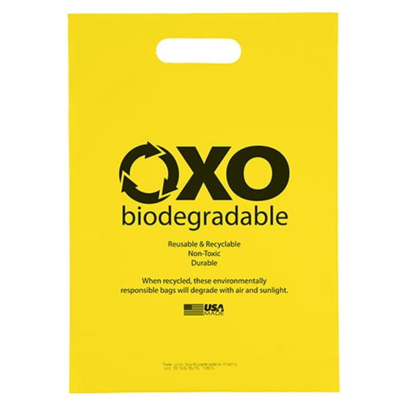 Biodegradable Die Cut Plastic Bag - 11