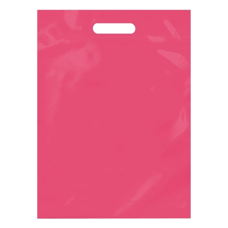 Custom Die Cut Handle Plastic Bag - 6