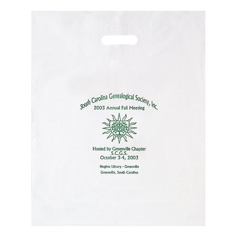 Custom Die Cut Plastic Bag - 19.5