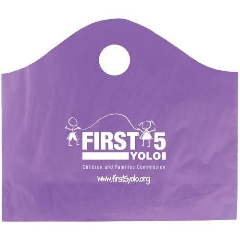 Frosted Super Wave Handle Bag - 18