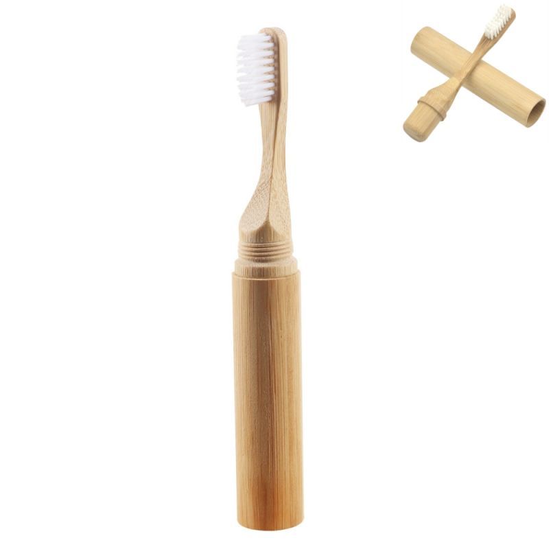 Custom Portable Folding Bamboo Toothbrush