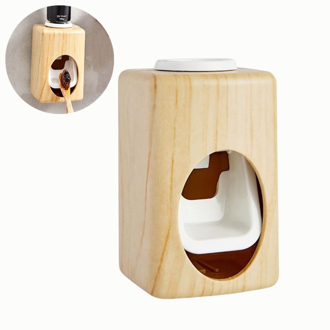 Custom Wall-Mount Automatic Toothpaste Dispenser