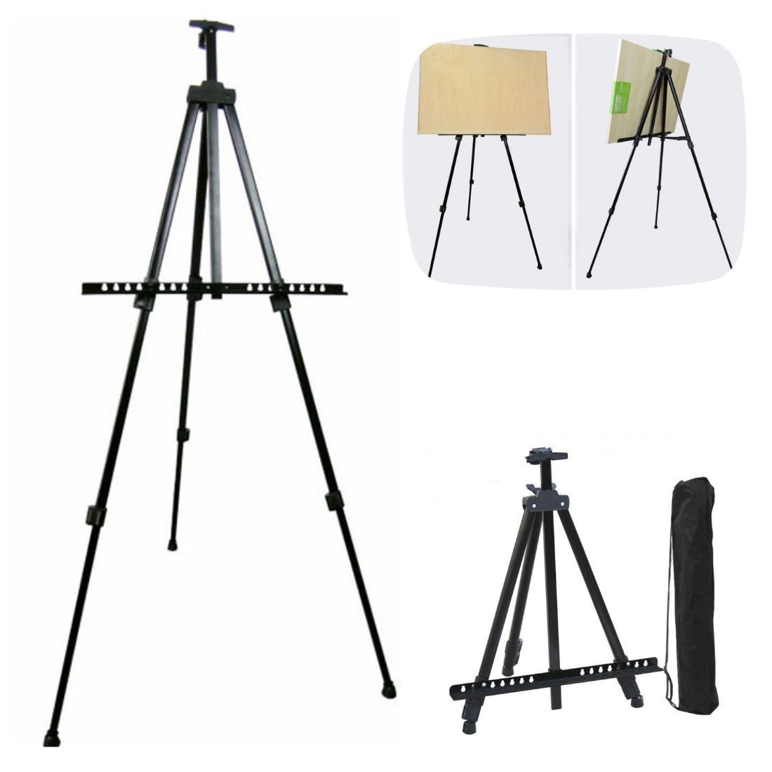 Folding Display Easel Blank Painting Stand