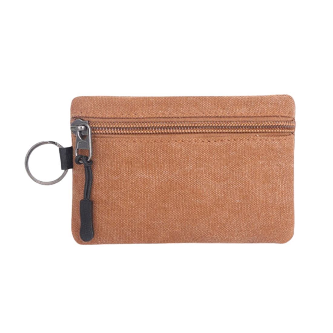 Custom Mini Canvas Pouch Portable Wallet