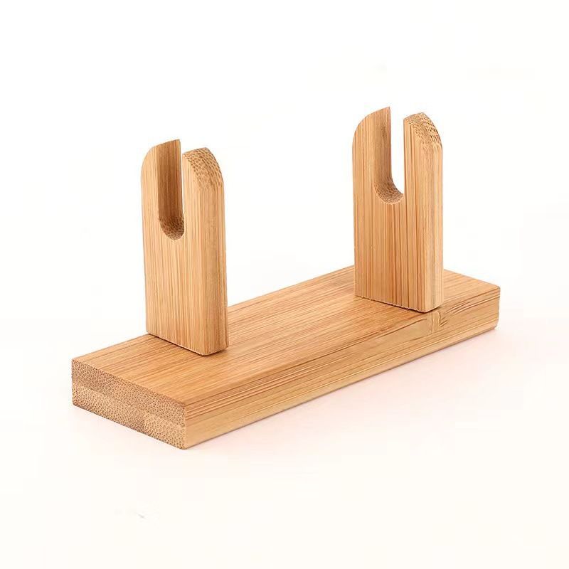 Folding Handy Fan Bamboo Display Holder