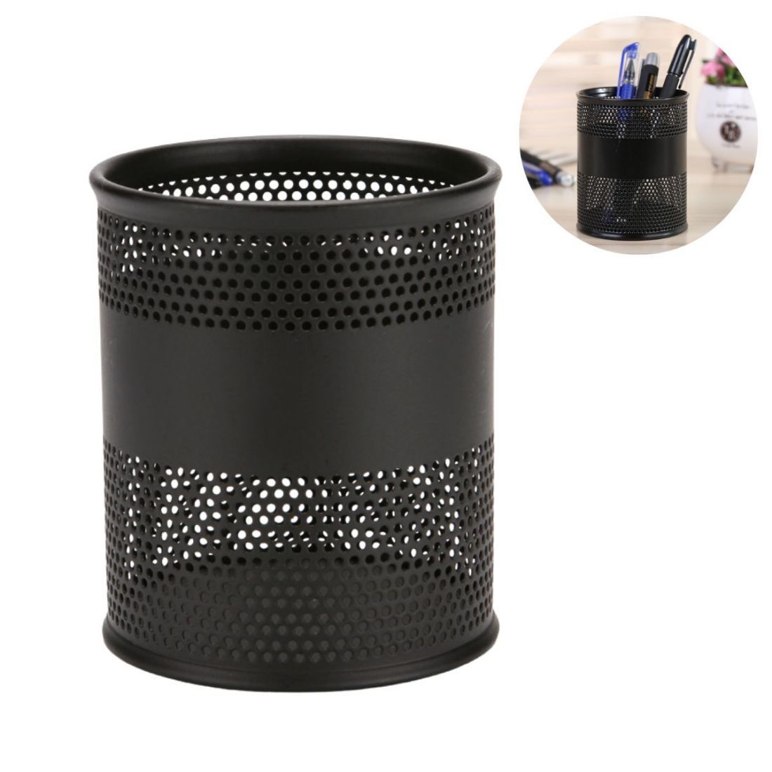 Custom Metal Mesh Desk Pen Holder
