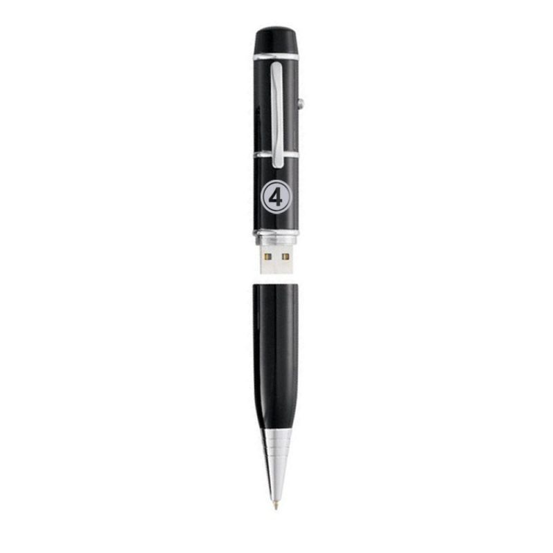 Custom USB Pen with Ballpoint and Laser Pointer