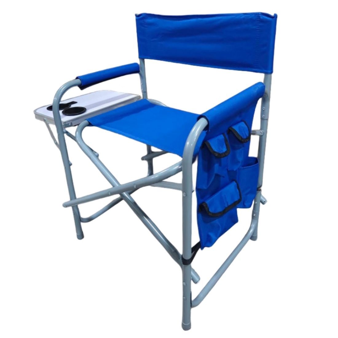 Folding Director Chair with Side Table & Pocket