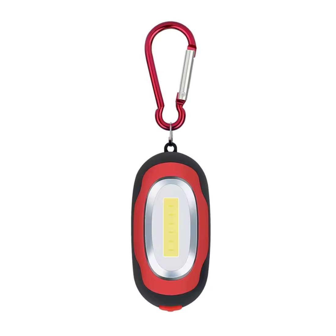 Custom 3 Modes Mini COB LED Keychain Flashlight