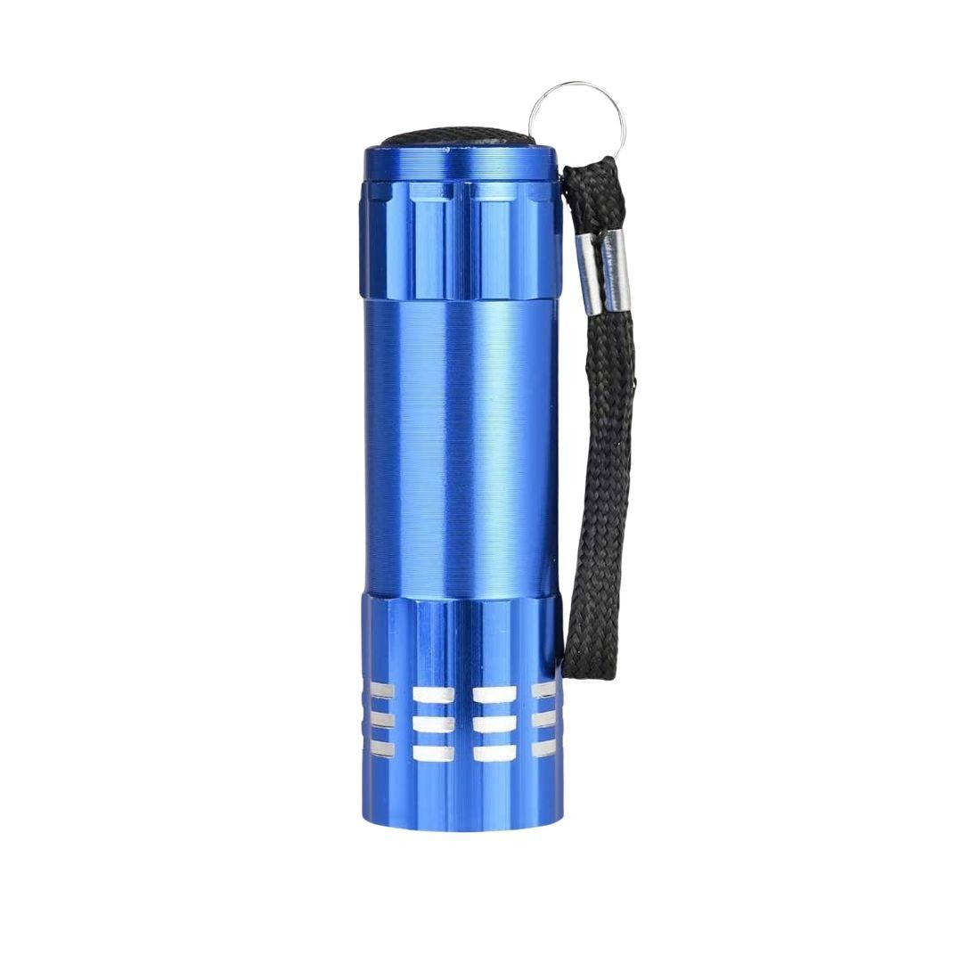 Custom 9-LED Aluminum Pocket Torch with Battery