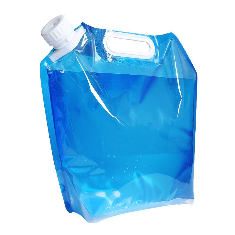Custom Foldable Plastic Water Container Bag