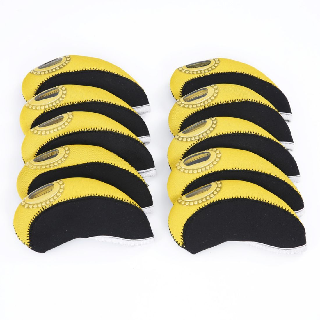 Custom Neoprene Golf Iron Headcover Set (10pcs)