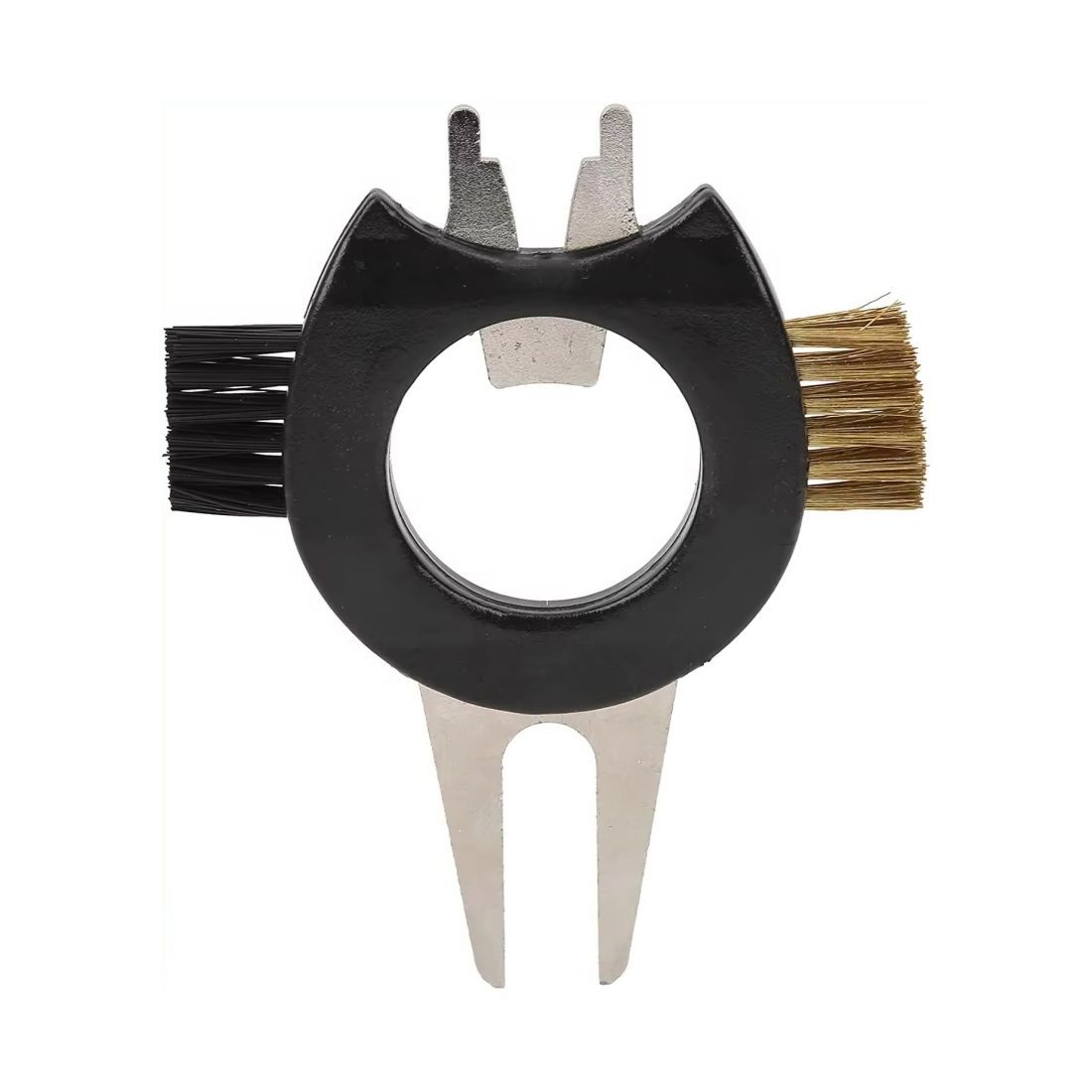 Custom 5-in-1 Golf Divot Tool w/ Opener & Brushes