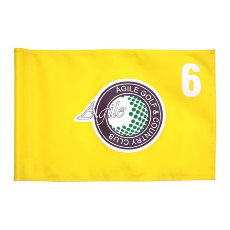 Custom Full Color Golf Flag - 20