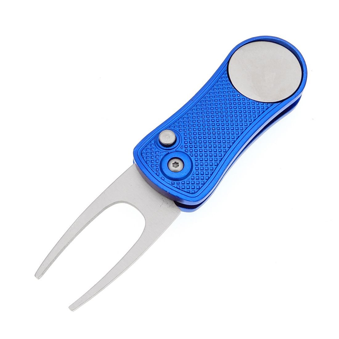 Golf Divot Repair Tool with Magnetic Ball Marker
